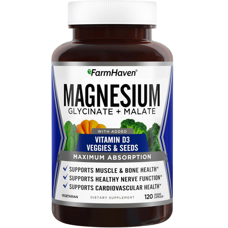 ابدأ يومك مع FarmHaven Magnesium Complex